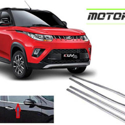 STARiD Mahindar KUV 100 Chrome Lower Window Garnish 