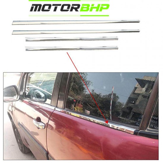STARiD Mahindar KUV 100 Chrome Lower Window Garnish 