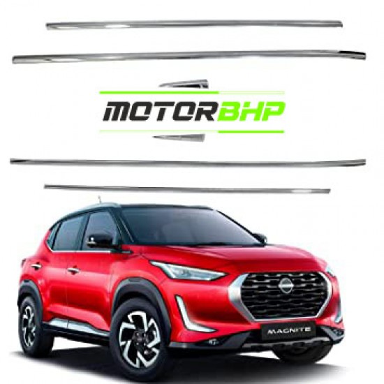 Nissan Magnite Chrome Lower Window Garnish (2021-Onwards)