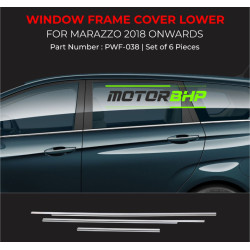 Mahindra Marazzo Chrome Lower Window Garnish (2018-Onwards) Mahindra Marazzo Chrome Lower Window Garnish (2018-Onwards)