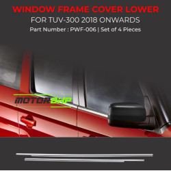 Mahindra TUV300 Chrome Lower Window Garnish (2018 Onwards) Mahindra TUV300 Chrome Lower Window Garnish (2018 Onwards)