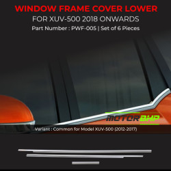 Mahindra XUV500 Chrome Lower Window Garnish (2018 Onwards) Mahindra XUV500 Chrome Lower Window Garnish (2018 Onwards)