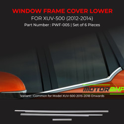 Mahindra XUV500 Chrome Lower Window Garnish (2012-2014) Mahindra XUV500 Chrome Lower Window Garnish (2012-2014)