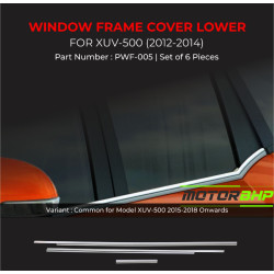 Mahindra XUV500 Chrome Lower Window Garnish (2012-2014)