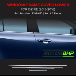 Maruti Suzuki Dzire Chrome Lower Window Garnish (2015-2016) Maruti Suzuki Dzire Chrome Lower Window Garnish (2015-2016)