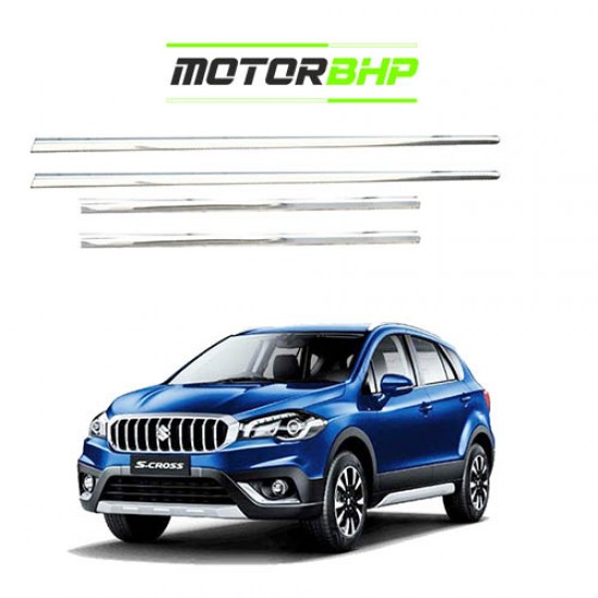 STARiD Maruti Suzuki S Cross Chrome Lower Window Garnish 