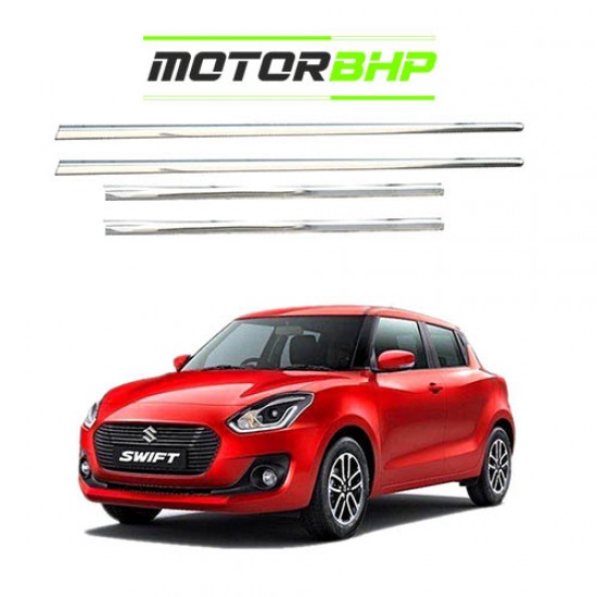 STARiD Maruti Suzuki Swift Chrome Lower Window Garnish 