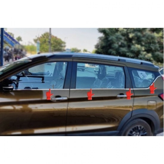  Maruti Suzuki XL6 Chrome Lower Window Garnish (2019-Onwards)
