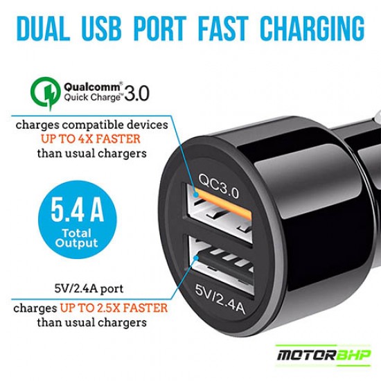  Dual USB Rapid Car Charger 