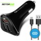  Power Pro 3 Port USB Car Charger