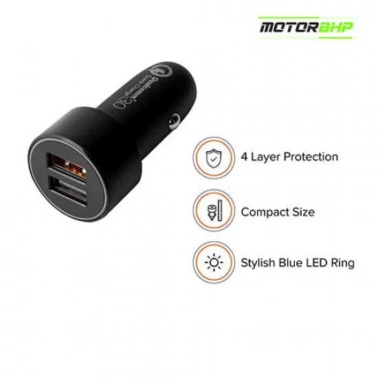  Qualcomm Quick Dual Port Car Charger