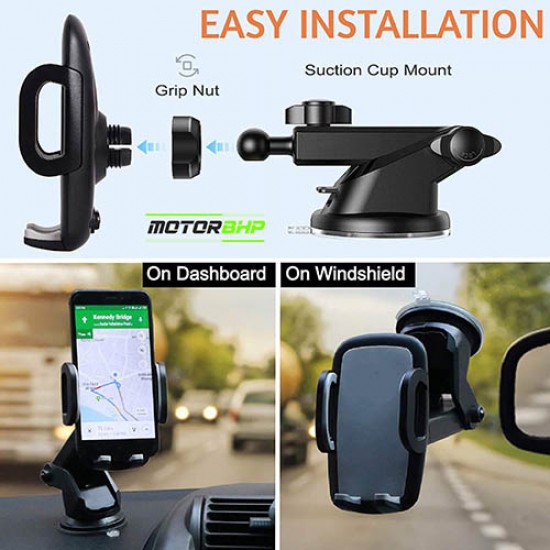 STARiD Mobile Holder For Cars Black