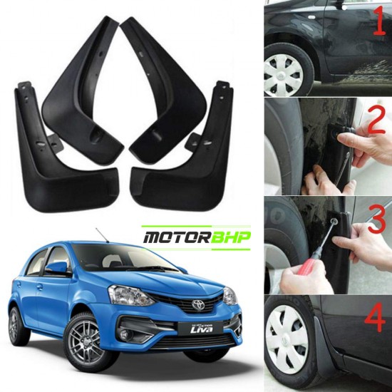  Toyota Etios Liva Mud Flap /Mud Guard