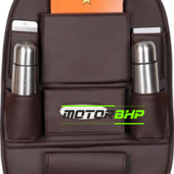 Universal PU 3D Leather Auto Car Seat Back Organizer -Coffee Universal PU 3D Leather Auto Car Seat Back Organizer -Coffee