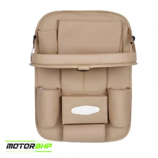 Seat back organizer with tray deals