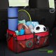  Multi Compartments Collapsible Portable for Boot Organizer Storage Red