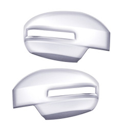 Galio Maruti Suzuki Brezza OVRM Chrome Cover With Indicators Cuts (2016-Onwards)  Galio Maruti Suzuki Brezza OVRM Chrome Cover With Indicators Cuts (2016-Onwards)
