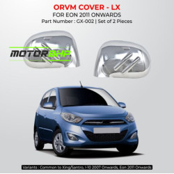 Hyundai Eon OVRM Cover LX Chrome Garnish (2011 Onwards) Hyundai Eon OVRM Cover LX Chrome Garnish (2011 Onwards)