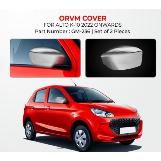 Maruti Suzuki Alto K10 OVRM Chrome Cover (2022-Onwards)