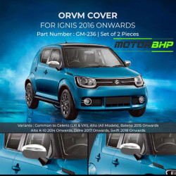 Maruti Suzuki Ignis OVRM Cover Chrome Garnish (2016-Onwards)  Maruti Suzuki Ignis OVRM Cover Chrome Garnish (2016-Onwards)