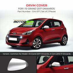 Hyundai i10 Grand (2017 Onwards) OVRM Cover Chrome Garnish  Hyundai i10 Grand (2017 Onwards) OVRM Cover Chrome Garnish