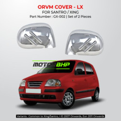 Hyundai Santro Xing OVRM Lx Cover Chrome Garnish  Hyundai Santro Xing OVRM Lx Cover Chrome Garnish