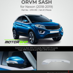 Tata Nexon Chrome Ovrm Sash Chrome (2018-2019) Tata Nexon Chrome Ovrm Sash Chrome (2018-2019)