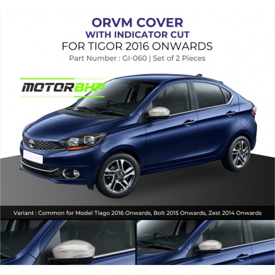 Tata Tigor Chrome Ovrm With Indicator Cut Chrome (2016 Onwards)