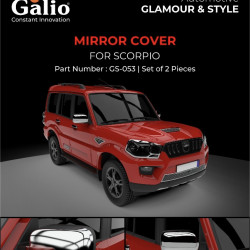 Galio Mahindra Scorpio Mirror Cover (2017-Onwards) Galio Mahindra Scorpio Mirror Cover (2017-Onwards)