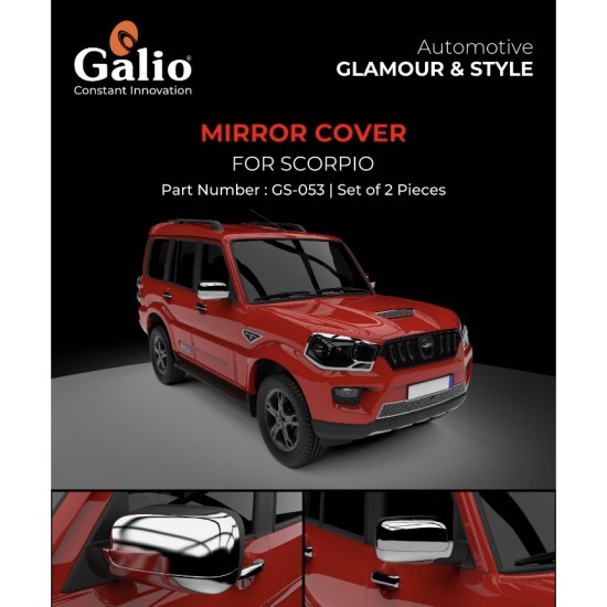 Galio Mahindra Scorpio Mirror Cover (2017-Onwards)