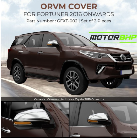 Toyota Fortuner OVRM Cover (2016-Onwards)