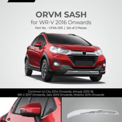 STARiD Honda WR-V OVRM Chrome Sash (2016 Onwards)  STARiD Honda WR-V OVRM Chrome Sash (2016 Onwards)