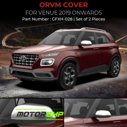Hyundai Venue (2019 Onwards) OVRM Cover Chrome Garnish  Hyundai Venue (2019 Onwards) OVRM Cover Chrome Garnish