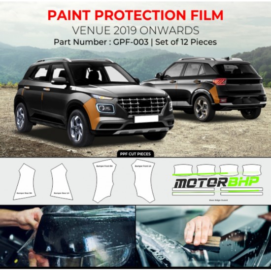 Hyundai Venue Paint Protection Film (2019-Onwards)