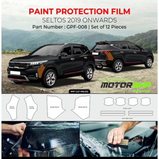 Kia Seltos Paint Protection Film (2019-Onwards)