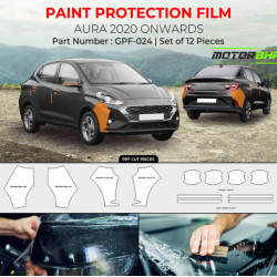 Hyundai Aura Paint Protection Film (2020-Onwards) Hyundai Aura Paint Protection Film (2020-Onwards)