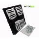 STARiD Car Black Foot Pedal Kit For Universal Car