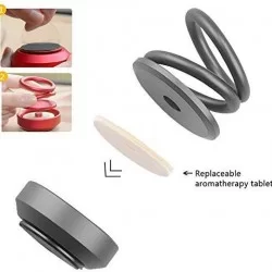 Solar Energy Rotating Car Perfume