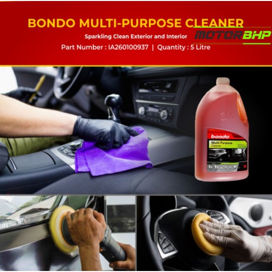 3M Car Care Bondo Multi-Purpose Cleaner (5 Litre) 3M Car Care Bondo Multi-Purpose Cleaner (5 Litre)