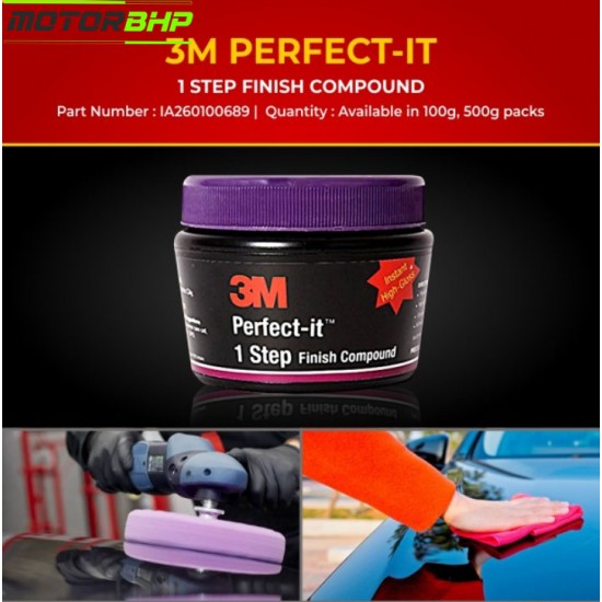 3M Car Care Perfect-IT 1 Step Finish Compound (500g) 3M Car Care Perfect-IT 1 Step Finish Compound (500g)