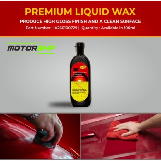 3M Car Care Premium Liquid Wax (100 ml)