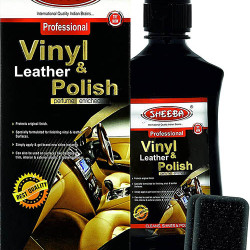 Vinyl Leather Polish for Car Interior Exterior Plastic  Vinyl Leather Polish for Car Interior Exterior Plastic