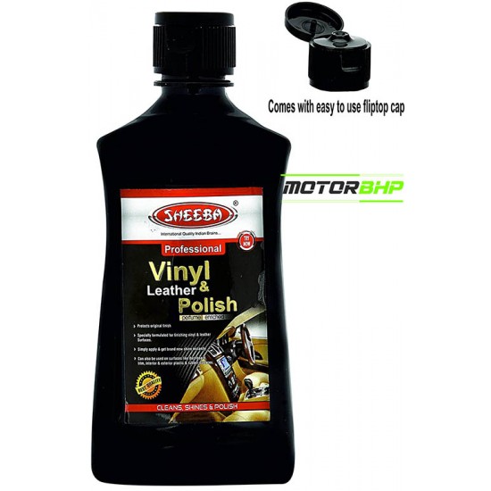  Vinyl Leather Polish for Car Interior Exterior Plastic