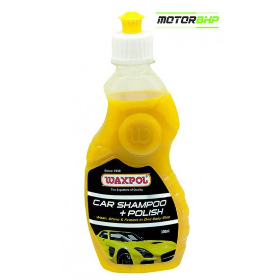 Waxpol Car Shampoo + Polish (300 ml)