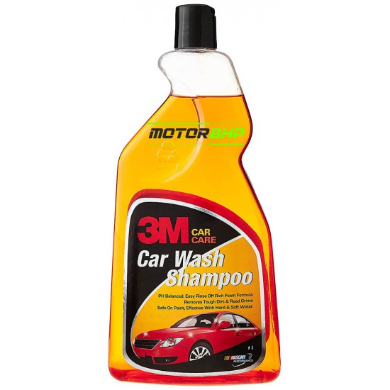 3M Premium Combo of Shampoo (1 L) & Liquid Wax