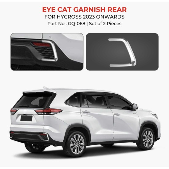 Toyota Hycross Eye Cat Garnish Rear 