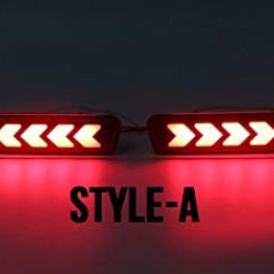 Maruti Suzuki WagonR Bumper LED Reflector Lights Moving Matrix Arrow Design (2019-Onwards) Maruti Suzuki WagonR Bumper LED Reflector Lights Moving Matrix Arrow Design (2019-Onwards)