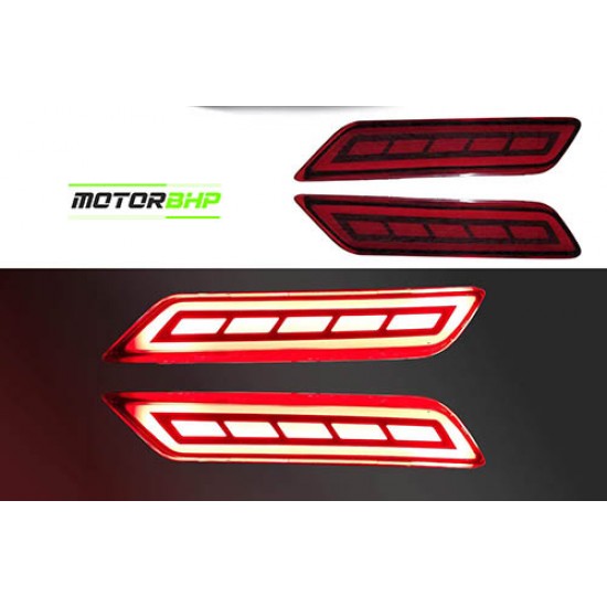  Honda City Back Bumper Reflector LED Brake Light (2014-Onwards)