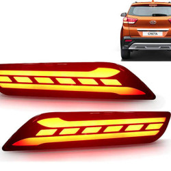Hyundai Creta Back Bumper Reflector LED Brake Light (2018-onwards)  Hyundai Creta Back Bumper Reflector LED Brake Light (2018-onwards)