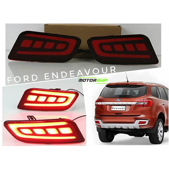 STARiD Ford Endeavour Back Bumper Reflector LED Brake Light